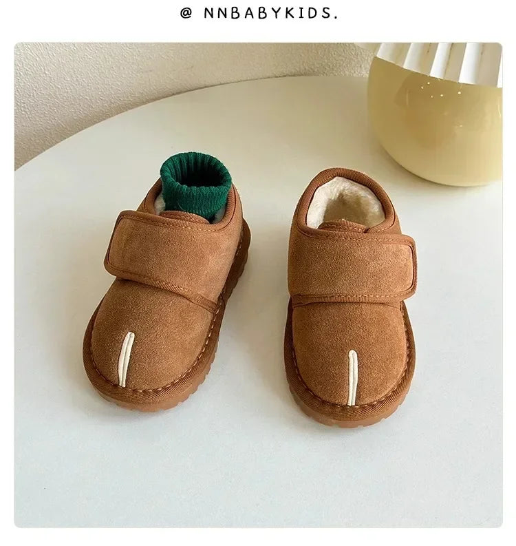 Warm Plush Toddler Cotton Shoes