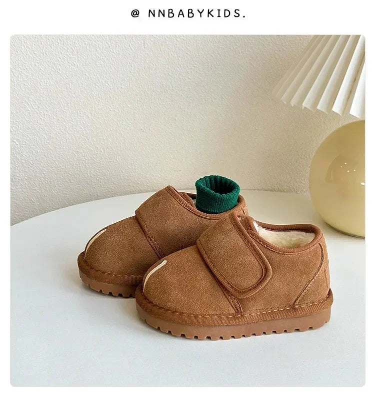 Warm Plush Toddler Cotton Shoes