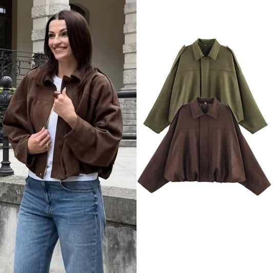 Blinkory™ Suede Jacket Coat