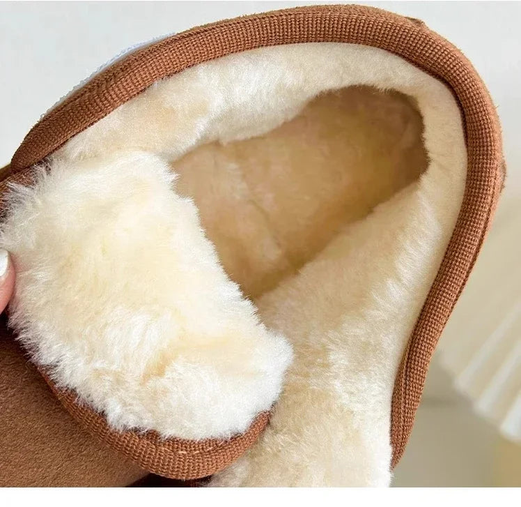 Warm Plush Toddler Cotton Shoes
