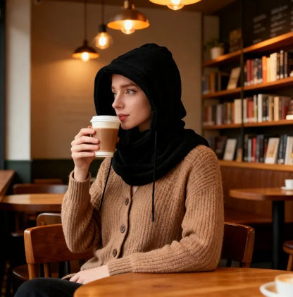 Windproof Balaclava Knit Hood