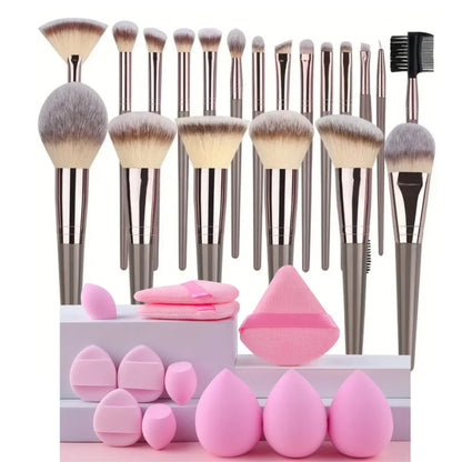 Professional 3-20PCS Makeup Brushes Set