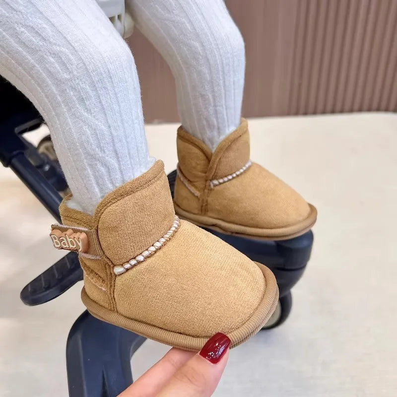 0-18Month Baby Warm and Velvet Shoes