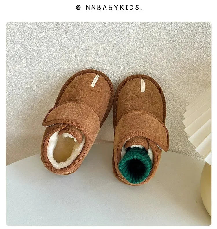 Warm Plush Toddler Cotton Shoes