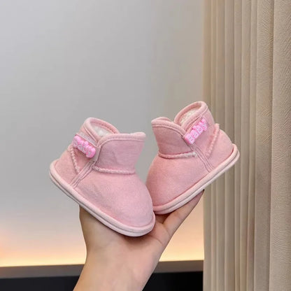 0-18Month Baby Warm and Velvet Shoes