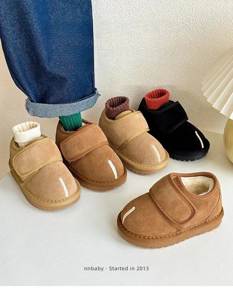 Warm Plush Toddler Cotton Shoes