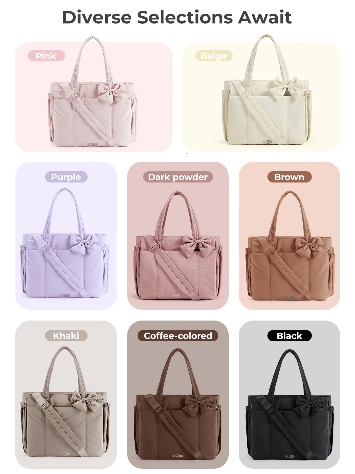 Large Capacity Tote Bag