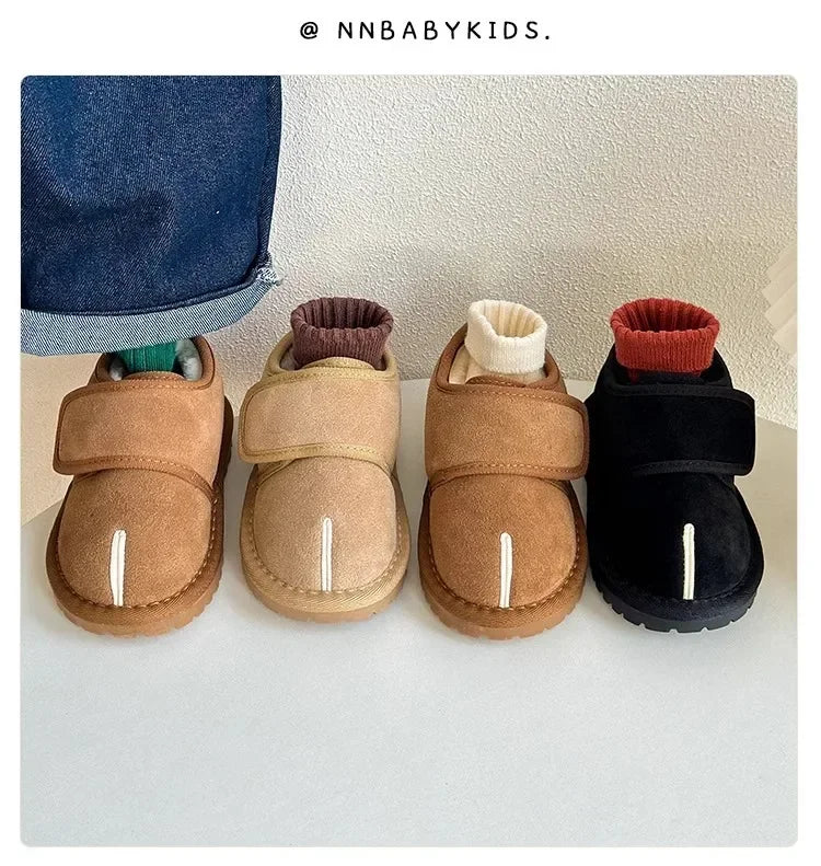 Warm Plush Toddler Cotton Shoes