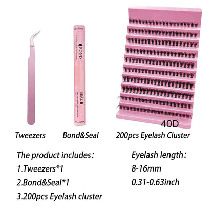 200PCS DIY Lash Extension Kit