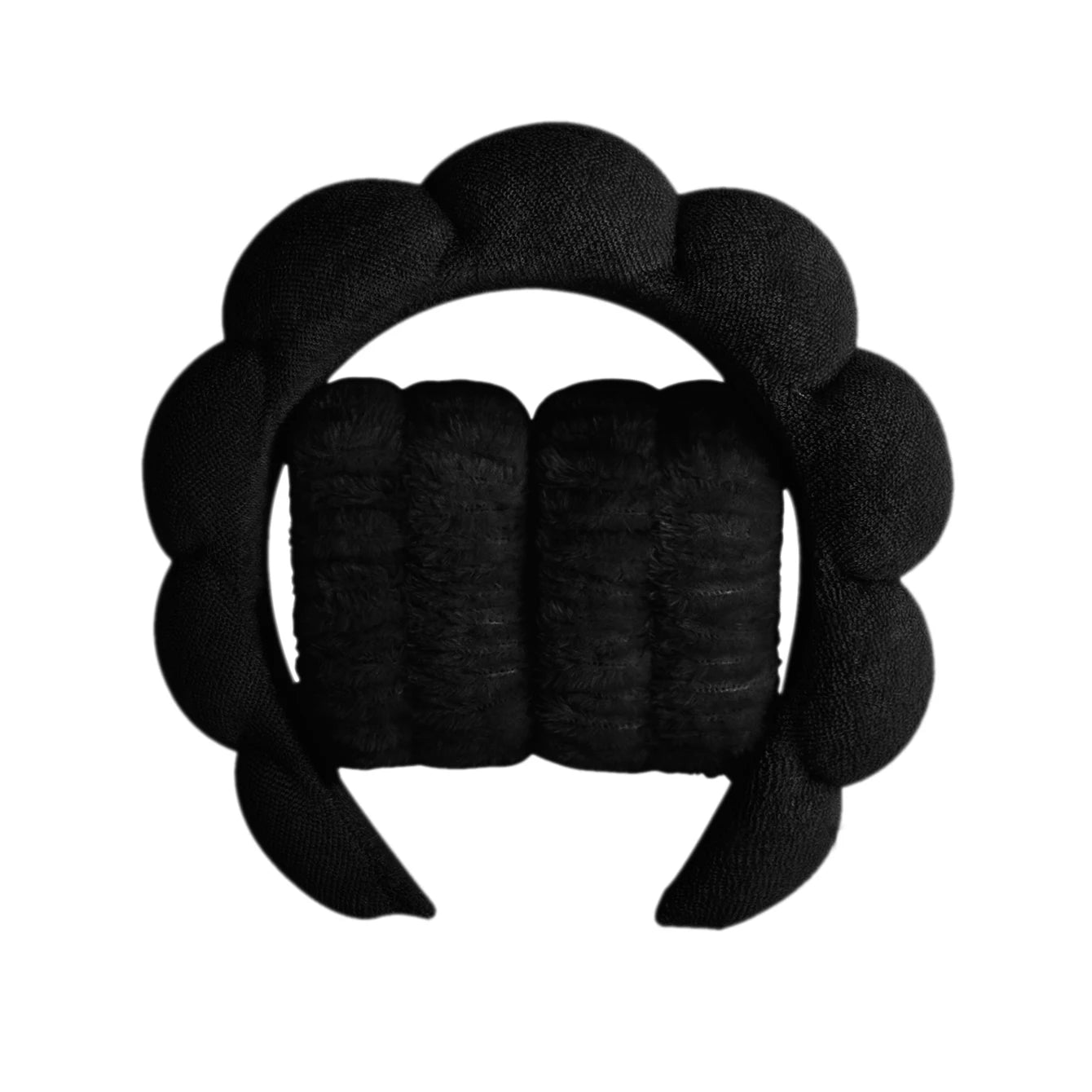 3Pcs Microfiber Washing Wristbands & Spa Headband Set