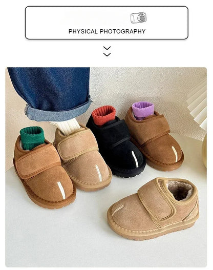 Warm Plush Toddler Cotton Shoes