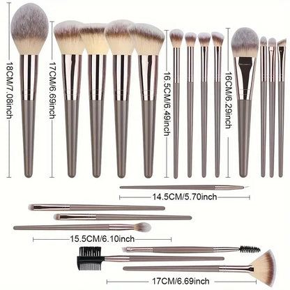 Professional 3-20PCS Makeup Brushes Set