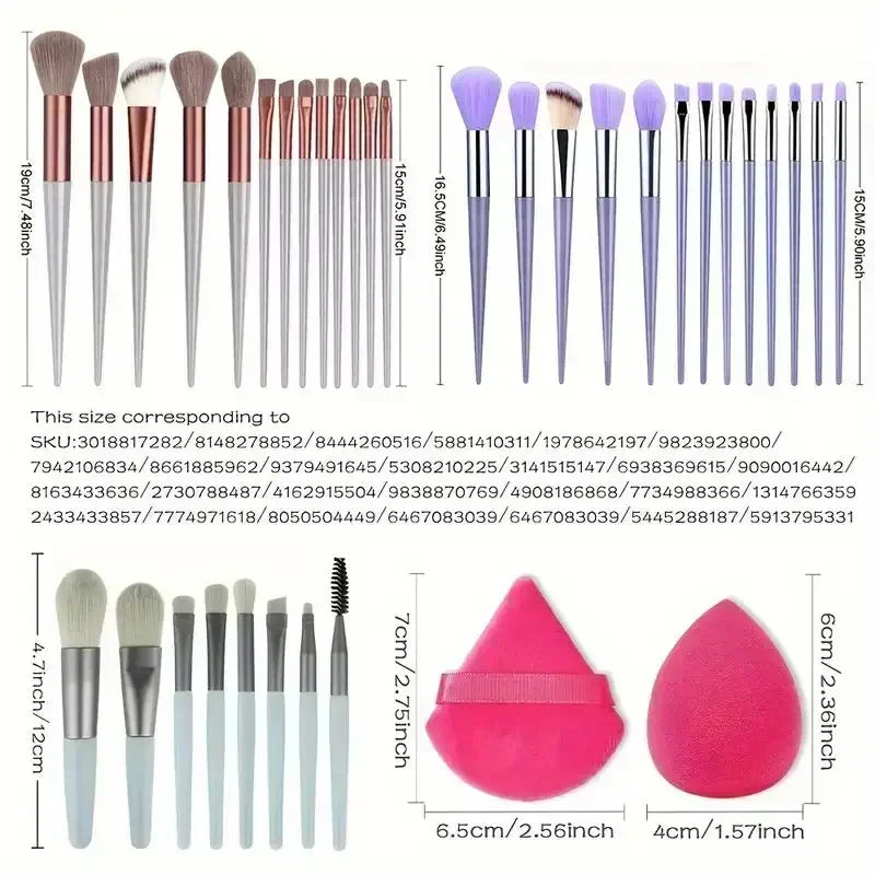 Professional Makeup Brush Set