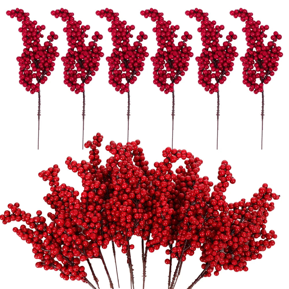 Blinkory™ Berry Artificial Flower Fruit Red Berry DIY Gift