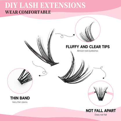 200PCS DIY Lash Extension Kit