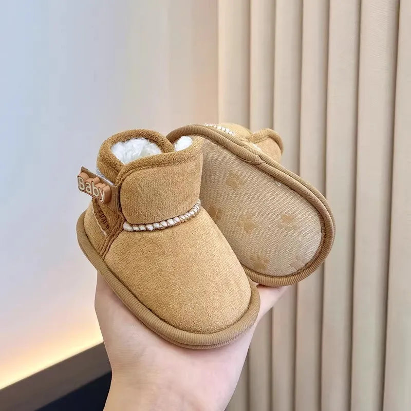 0-18Month Baby Warm and Velvet Shoes