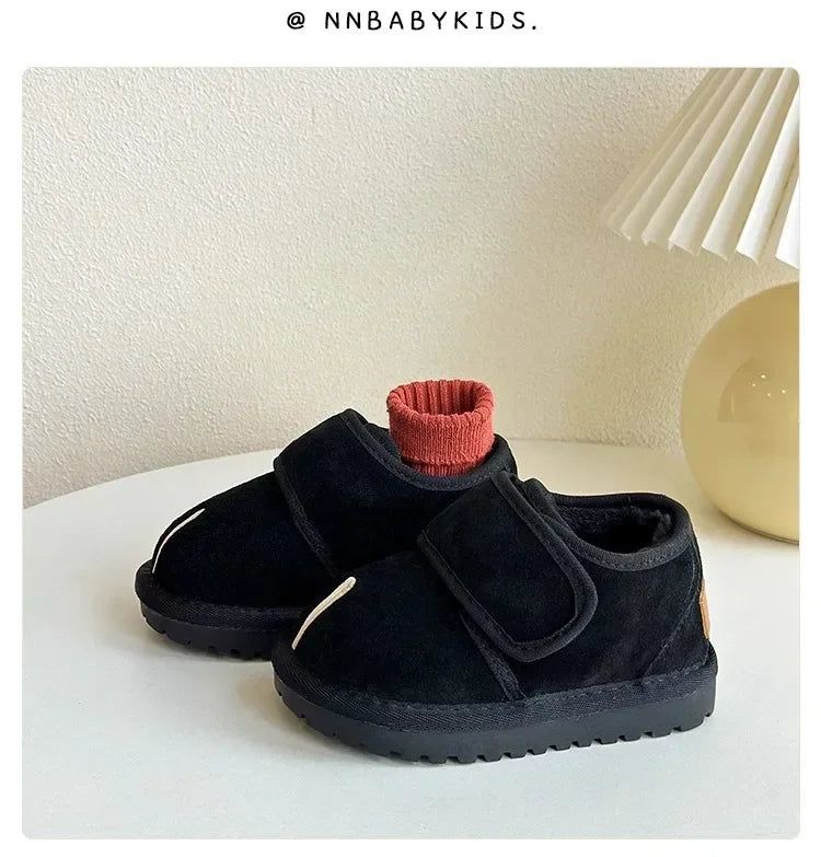 Warm Plush Toddler Cotton Shoes