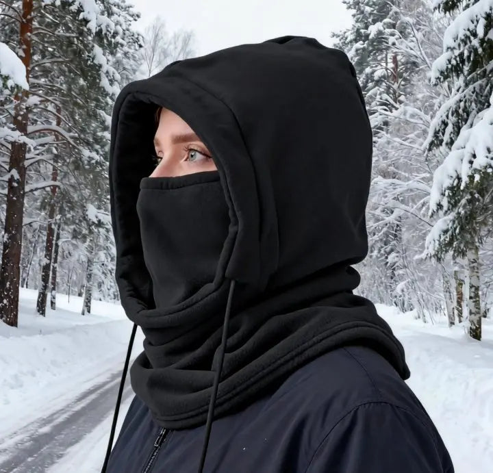 Windproof Balaclava Knit Hood