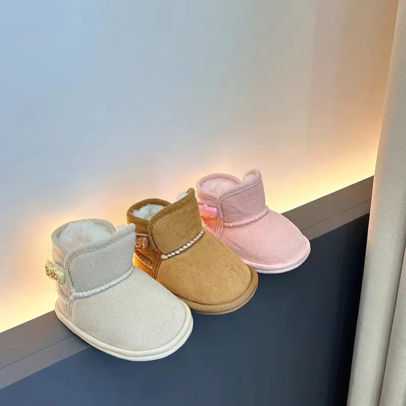 0-18Month Baby Warm and Velvet Shoes