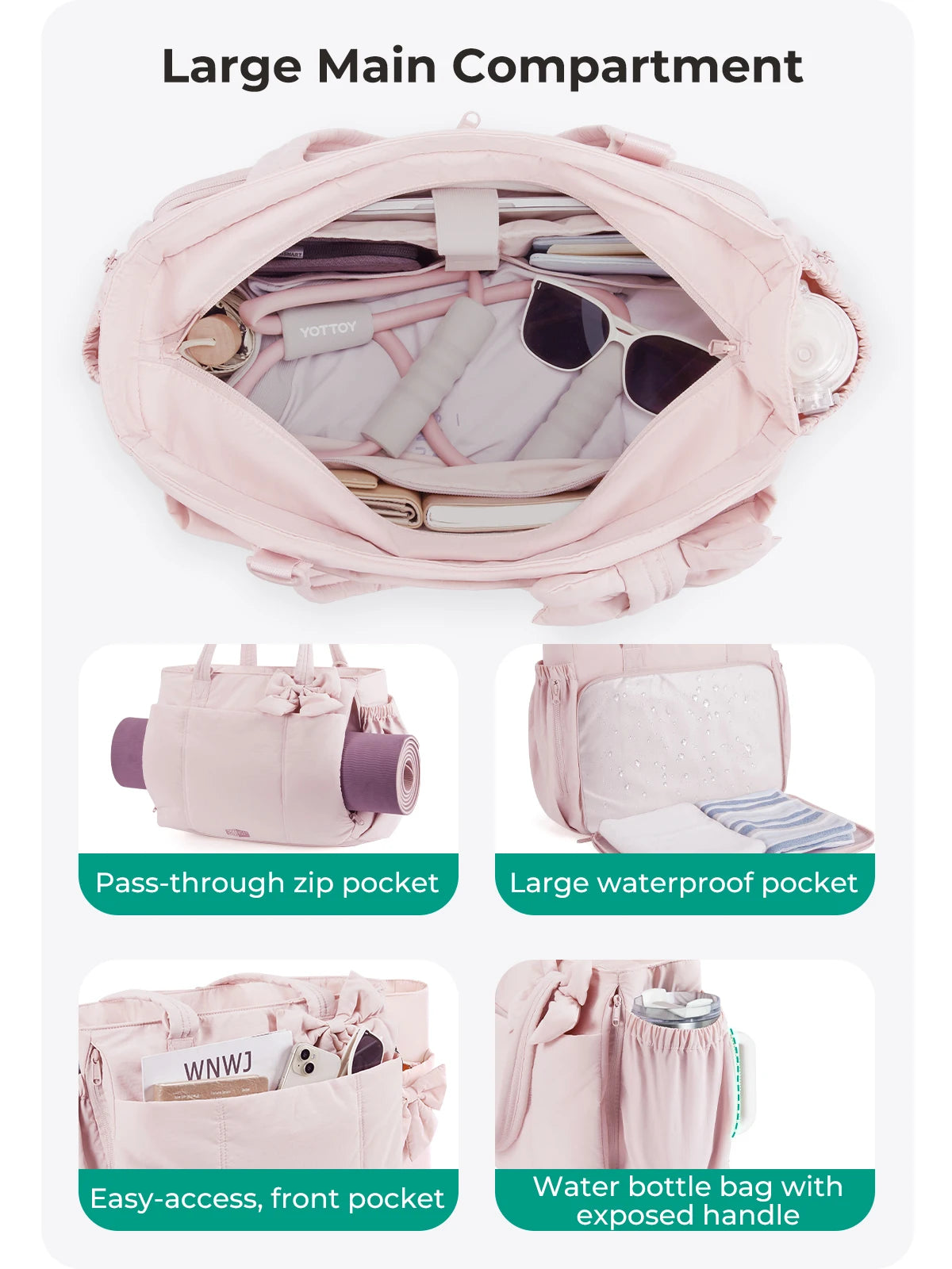 Large Capacity Tote Bag